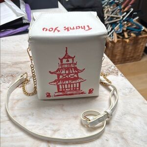 Rice box print  bag . Pop art kitsch new never used  Bag